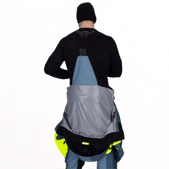 Комбинезон FXR Cold Cross CX F.A.S.T. с утеплителем Lt Steel/HiVis, L Комбинезон FXR Cold Cross CX F.A.S.T. с утеплителем Lt Steel/HiVis, L
