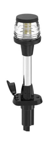 Огонь топовый на стойке 12" светодиодный, 12-24 В