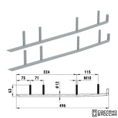 Конек лыжи 1807 Arctic Cat (без вставок)