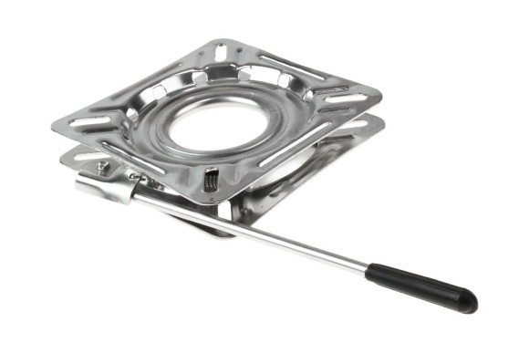 Основание под сиденье нержавеющее, вращающееся с фиксацией