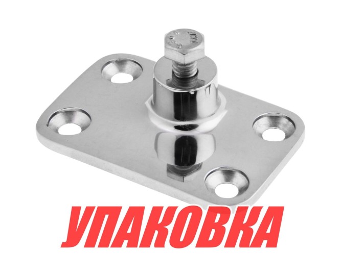 Кронштейн палубный с винтом 74,6x47,6 мм, Marine Rocket (упаковка из 5 шт.)