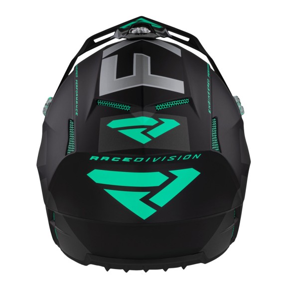 Шлем FXR Clutch Evo Black/Mint, 2XL