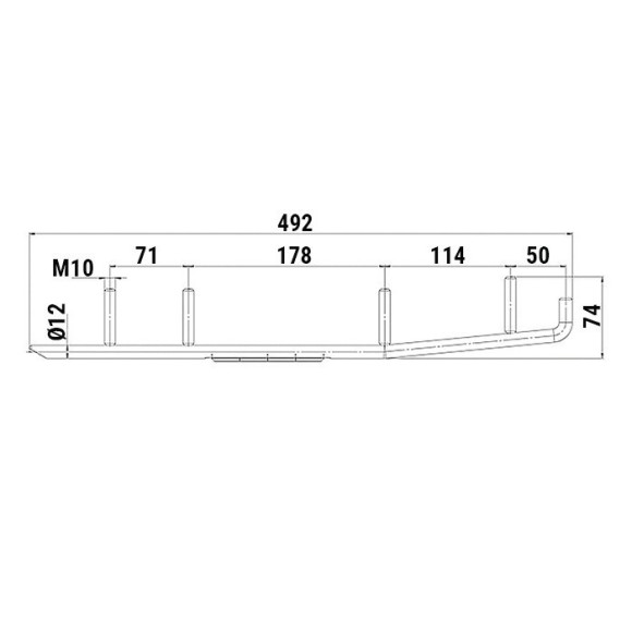 Конек лыжи снегохода Arctic Cat 100310T