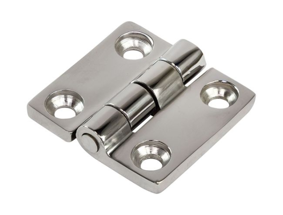 Петля 38x38x4,5 мм, нержавеющая Петля 38x38x4,5 мм, нержавеющая