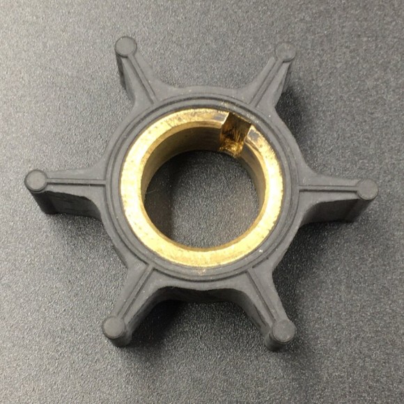 Крыльчатка помпы охлаждения Honda BF15-20 (металическая втулка) (Omax)