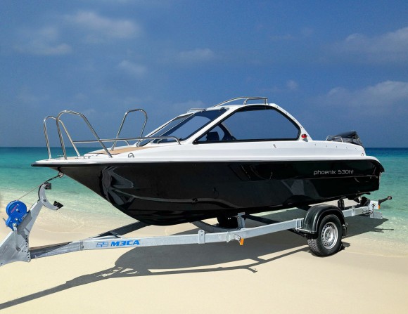 Катер Феникс 530 HT с мотором Suzuki DF90ATL