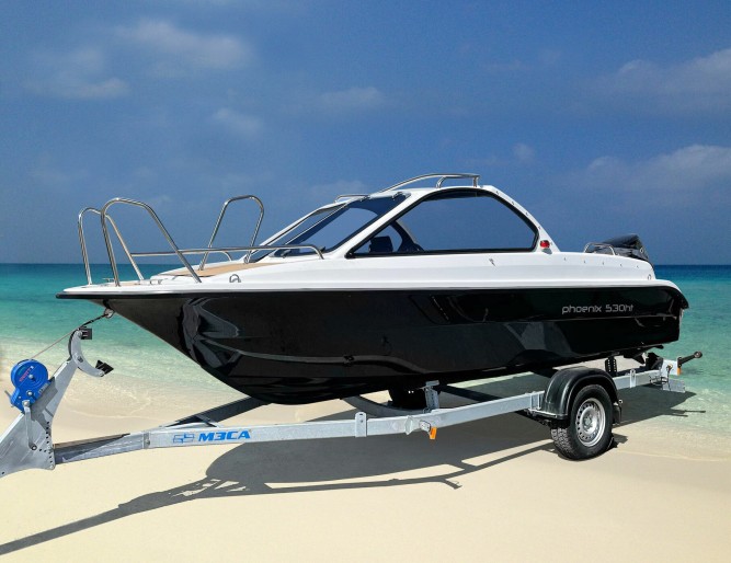 Катер Феникс 530 HT с мотором Suzuki DF90ATL