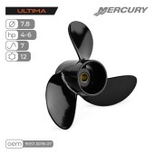Винт гребной Skipper Ultima для Mercury 4-6HP алюминиевый, диаметр 7.8", шаг 7"