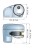 Лебедка якорная Quick Genius GP2 1200F, 12 В, цепь 6мм