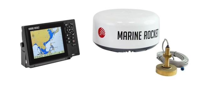 Комплект морской навигации 8X/TMM40-50-200XT/KRA-1009_N, Marine Rocket