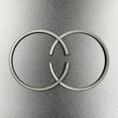 Кольца поршневые, комплект на один поршень Tohatsu 40-50 (0.50mm) (KACAWA)