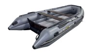 Надувная лодка ПВХ, SOLAR-380 К Caravan, серый