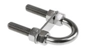 Рым-болт U-образный D13 мм, Lрез. 63.5 мм Рым-болт U-образный D13 мм, Lрез. 63.5 мм