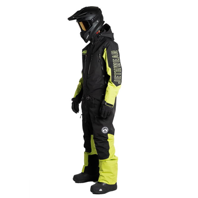 Комбинезон Jethwear The One без утеплителя Black/Lime, XL