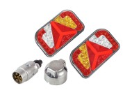 Стоп-сигнал для прицепа c вилкой и розеткой (комплект 86108E1)