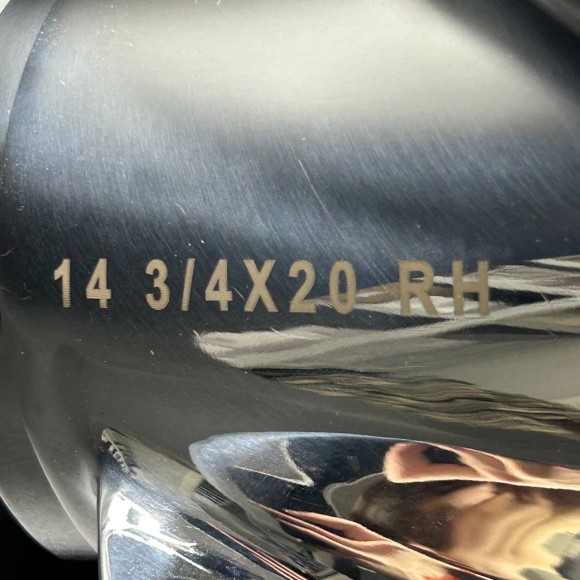 Гребной винт правого вращения VOLVO Sx Saltist AMMA (3x14 3/4x20) (Сталь) (Polastorm) Гребной винт правого вращения VOLVO Sx Saltist AMMA (3x14 3/4x20) (Сталь) (Polastorm)