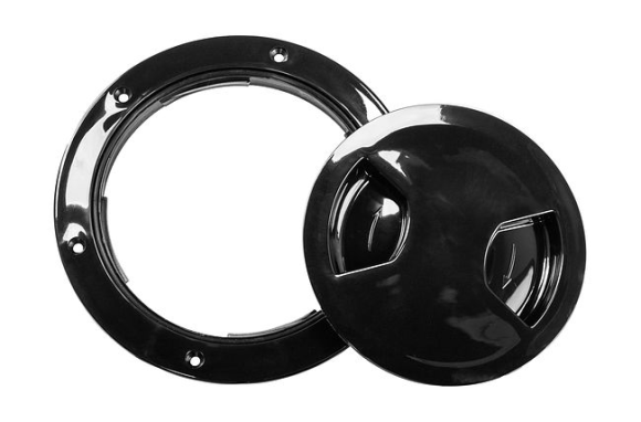 Лючок палубный 136 мм черный