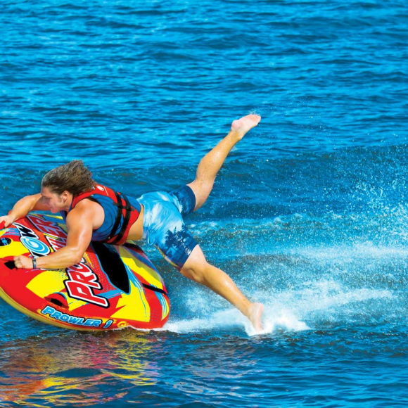 Баллон буксируемый Prowler 1P с электрическим насосом и буксирным тросом Баллон буксируемый Prowler 1P с электрическим насосом и буксирным тросом