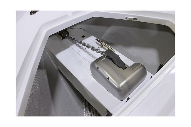 Лебедка якорная Quick Genius GP2 1500, 12 В, цепь 8мм
