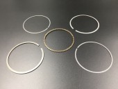 Кольца поршневые, комплект на один поршень Honda BF35-50 (STD) (Honda) Кольца поршневые, комплект на один поршень Honda BF35-50 (STD) (Honda)