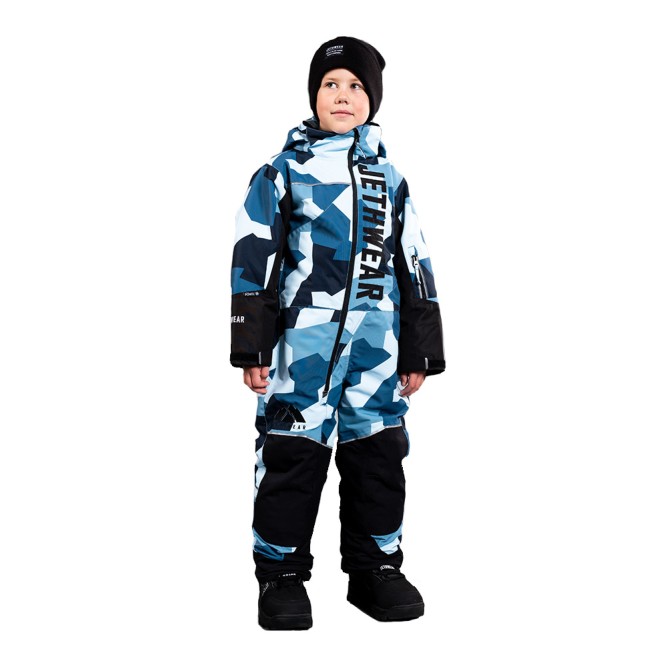 Детский комбинезон Jethwear Odin &amp; Olivia с утеплителем Ocean Camo, 134-140 (8-10Y)