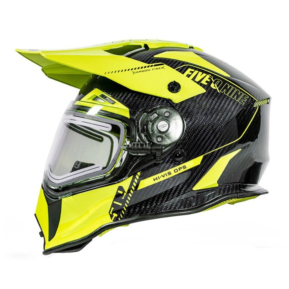 Шлем 509 Delta R3L Carbon с подогревом Hi-Vis Ops, XS