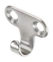 Крючок для одежды 32х12х1.5 мм, нержавеющий Крючок для одежды 32х12х1.5 мм, нержавеющий