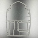 Прокладка под блок Yamaha 40X (PREMARINE)