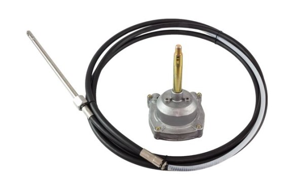 Редуктор рулевой 3000 с тросом 24 фута (7,32 м) Редуктор рулевой 3000 с тросом 24 фута (7,32 м)