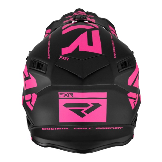 Шлем FXR Helium Race Div Black/Electric Pink, XS