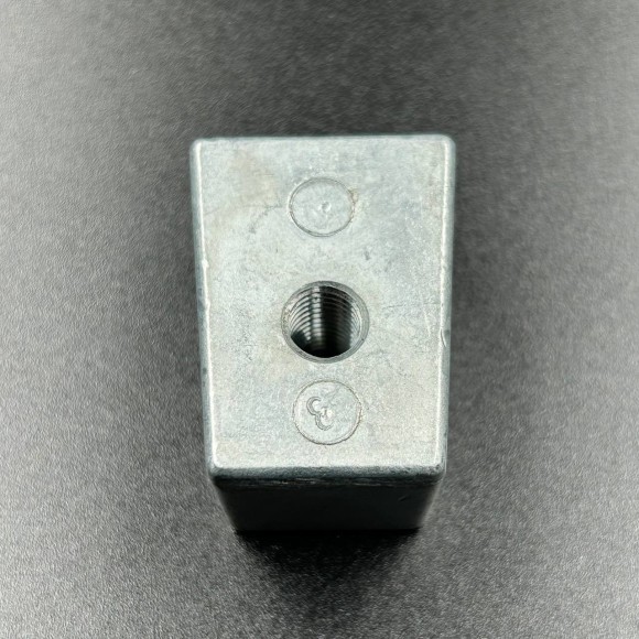 Анод кавитационной плиты Yamaha 40-50, F25-F60 (Цинковый) (67C-45251-00) (Omax)