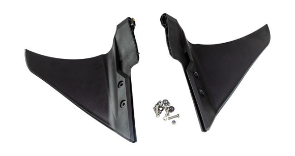 Гидрокрыло черное с крепежом, 40-250 л.с. Гидрокрыло черное с крепежом, 40-250 л.с.