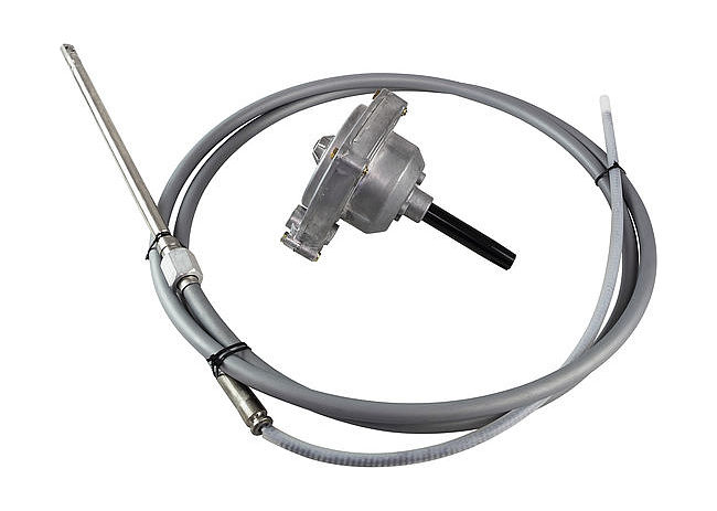Редуктор рулевой ZTS с нержавеющим тросом 15 футов (4,57 м)