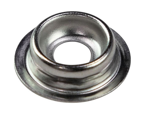 Нижняя часть кнопки "C", нержавеющая сталь, Osculati, упаковка 100 шт.