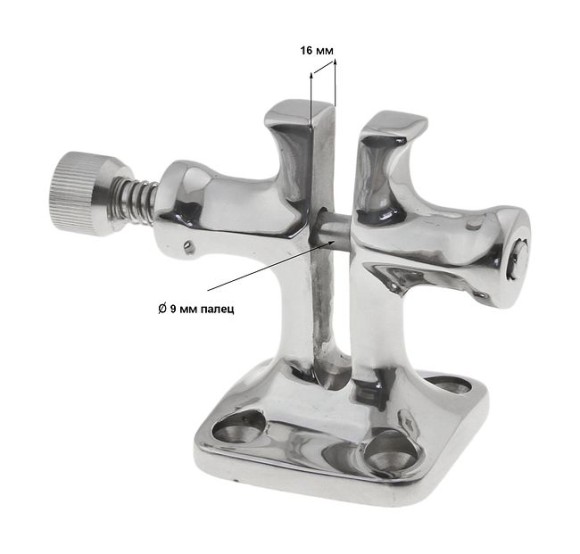 Кнехт швартовый с пальцем, под цепь 8-10 мм (кроме DIN766)