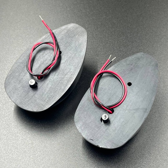 Огни ходовые(комплект)чёрный (Sunfine)