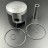 Поршневой комплект Suzuki DT40 (0.25mm) (12110-94400-0.25) (Omax)