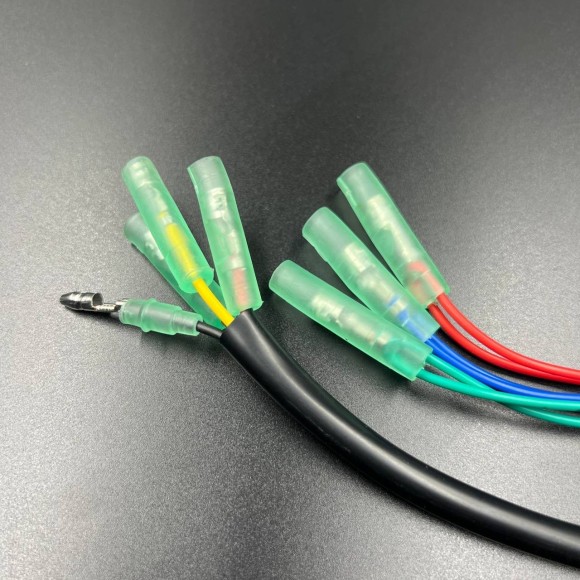 Дистанционное управление Yamaha 703 New (С кнопкой гидроподъема) (Толкающая) (10Pin) (PWB)