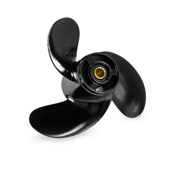 Винт гребной  Skipper для Mercury/ Tohatsu 4-6HP алюминиевый, диаметр - 7 3/4", шаг 8"