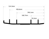 Конек лыжи Yamaha (комплект 2шт) A-04-0-4-642 Конек лыжи Yamaha (комплект 2шт) A-04-0-4-642