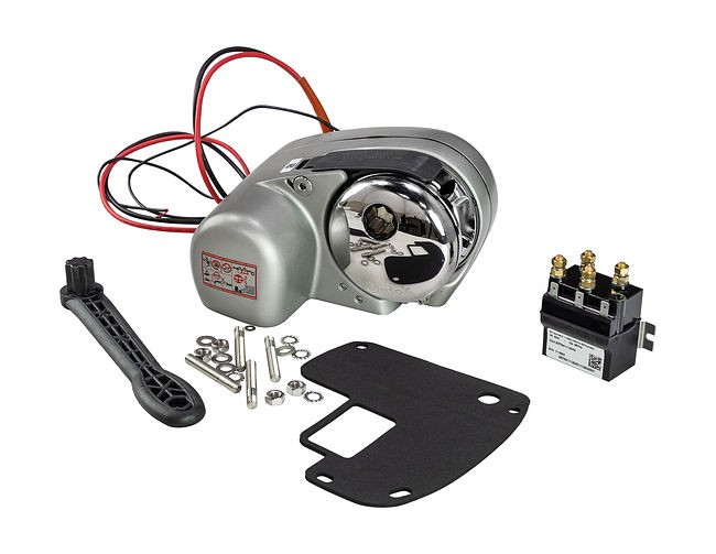 Лебедка якорная Quick Genius GP2 2000, 12 В, цепь 8мм