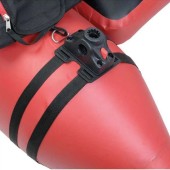 Крепление держателя спиннинга универсальное на баллон, черное Крепление держателя спиннинга универсальное на баллон, черное