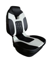 Кресло складное мягкое Marine Rocket, цвет черный/серый