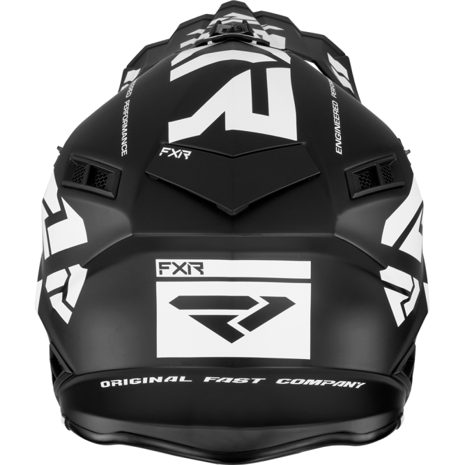 Шлем FXR Helium Race Div Black/White, M