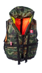 Жилет спасательный двусторонний CAPTAIN 60 кг