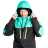 Комбинезон Jethwear Freedom без утеплителя Black/Mint, L