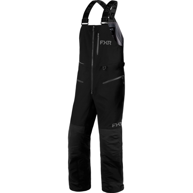 Полукомбинезон FXR Ridge Pro Trilaminate с утеплителем Black, L