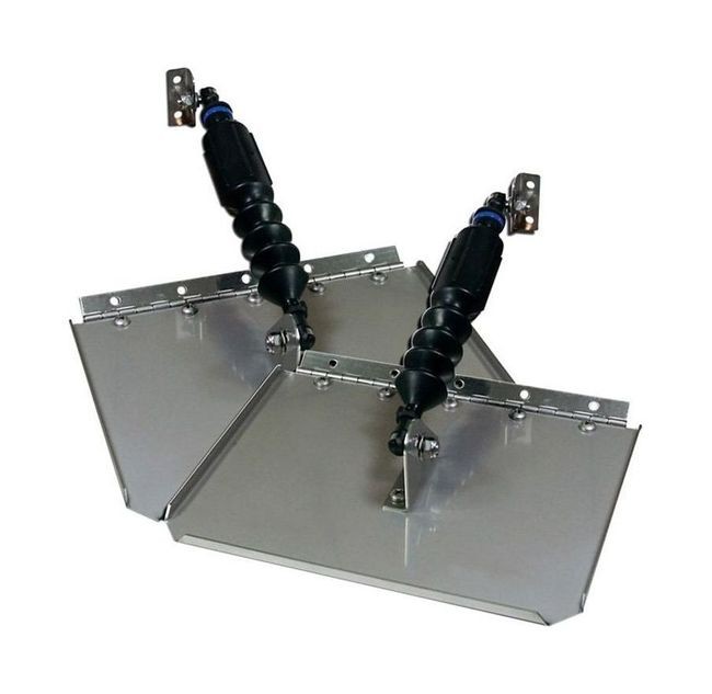 Комплект транцевых плит, размер 12"х9", Nauticus