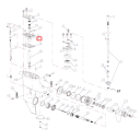 Основание помпы охлаждения Yamaha 9.9-15, F9.9-15 (PREMARINE2)