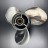 Гребной винт Suzuki DT20-DT30, DF25-DF30, DF25A-DF30A (3x10-1/4x13) (Сталь)